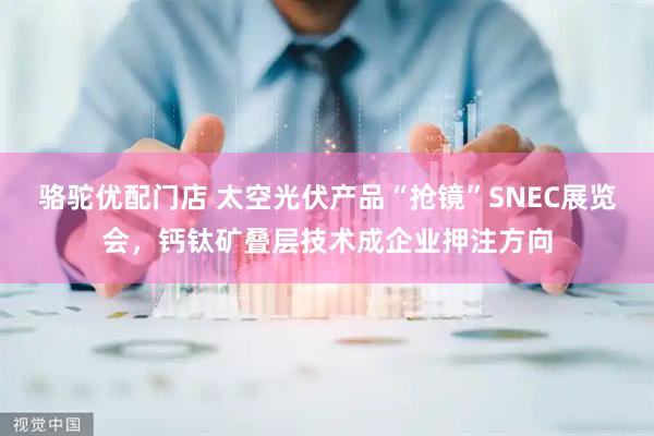 骆驼优配门店 太空光伏产品“抢镜”SNEC展览会，钙钛矿叠层技术成企业押注方向
